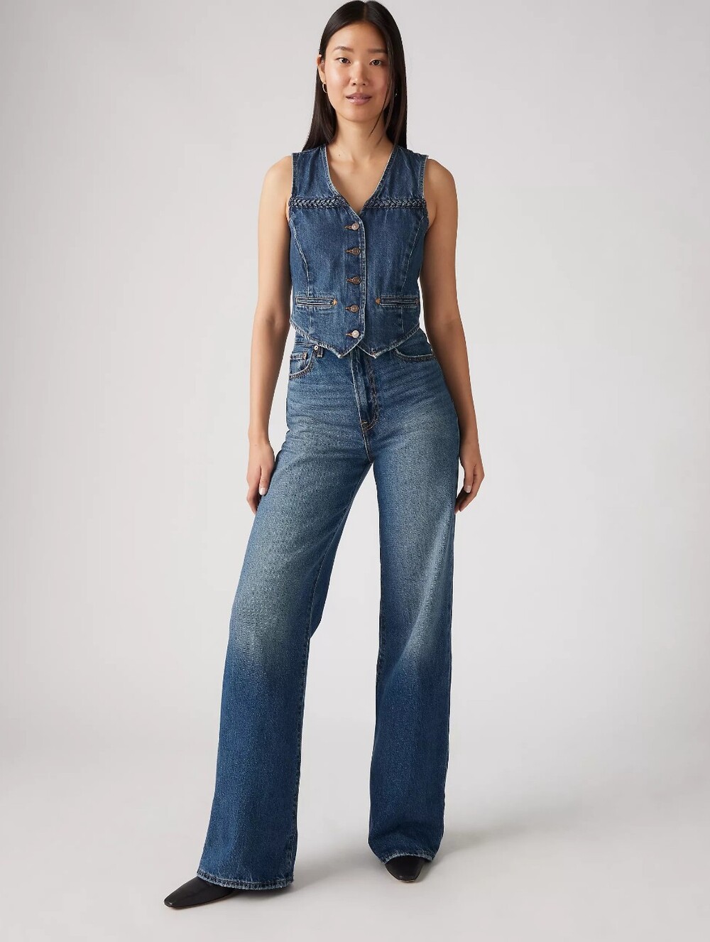 NWT Levis Ribcage Wide Leg 33 X 34